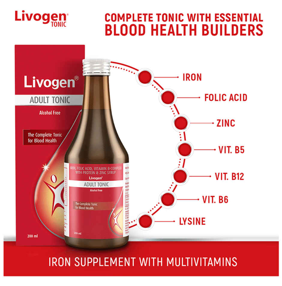 Livogen Adult Tonic Syrup