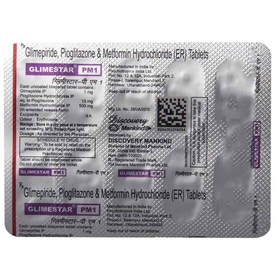 Glimestar-PM1 Tablet ER