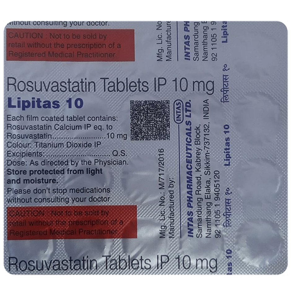 Lipitas 10 Tablet