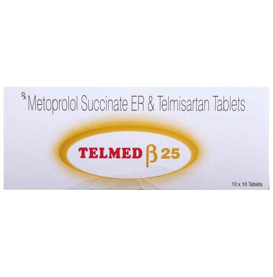 Telmed Beta 25 Tablet ER