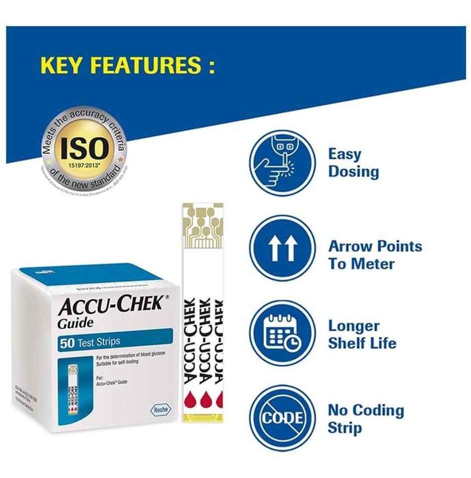 Accu-Chek Guide Blood Glucose Test Strip