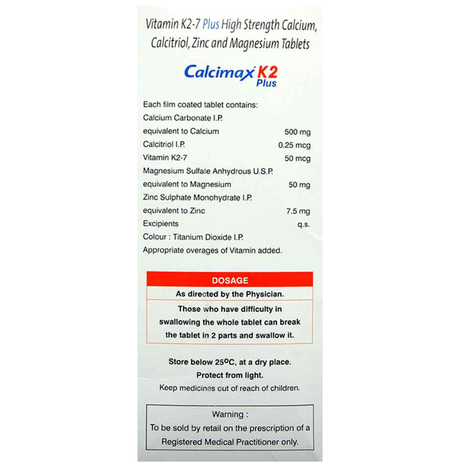 Calcimax K2 Plus Tablet