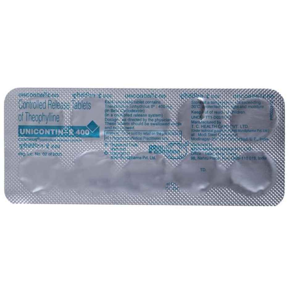 Unicontin-E 400 Tablet CR