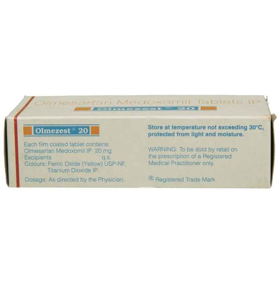 Olmezest 20 Tablet