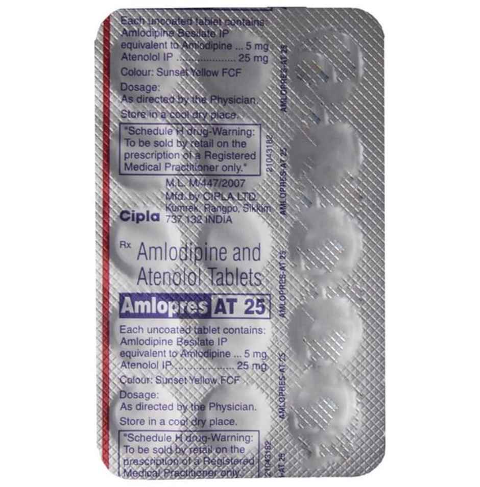 Amlopres At 25 Tablet