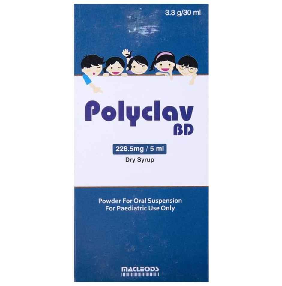 Polyclav BD 228.5mg/5ml  Dry Syrup