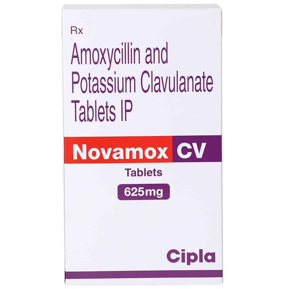 Novamox CV 625mg Tablet