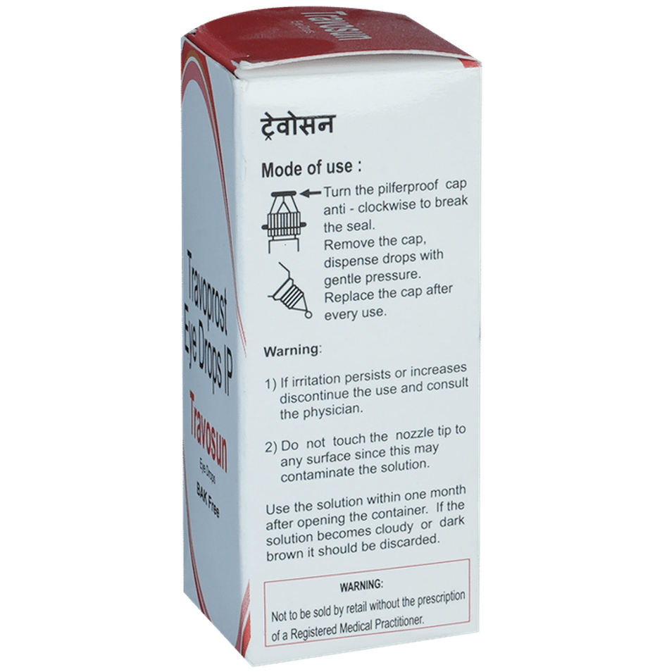 Travosun BAK Free Eye Drop