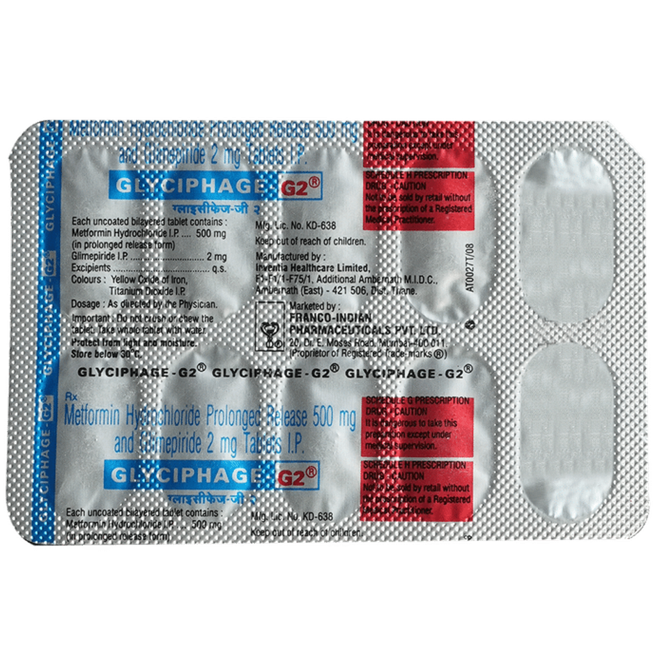 Glyciphage-G 2 Tablet PR