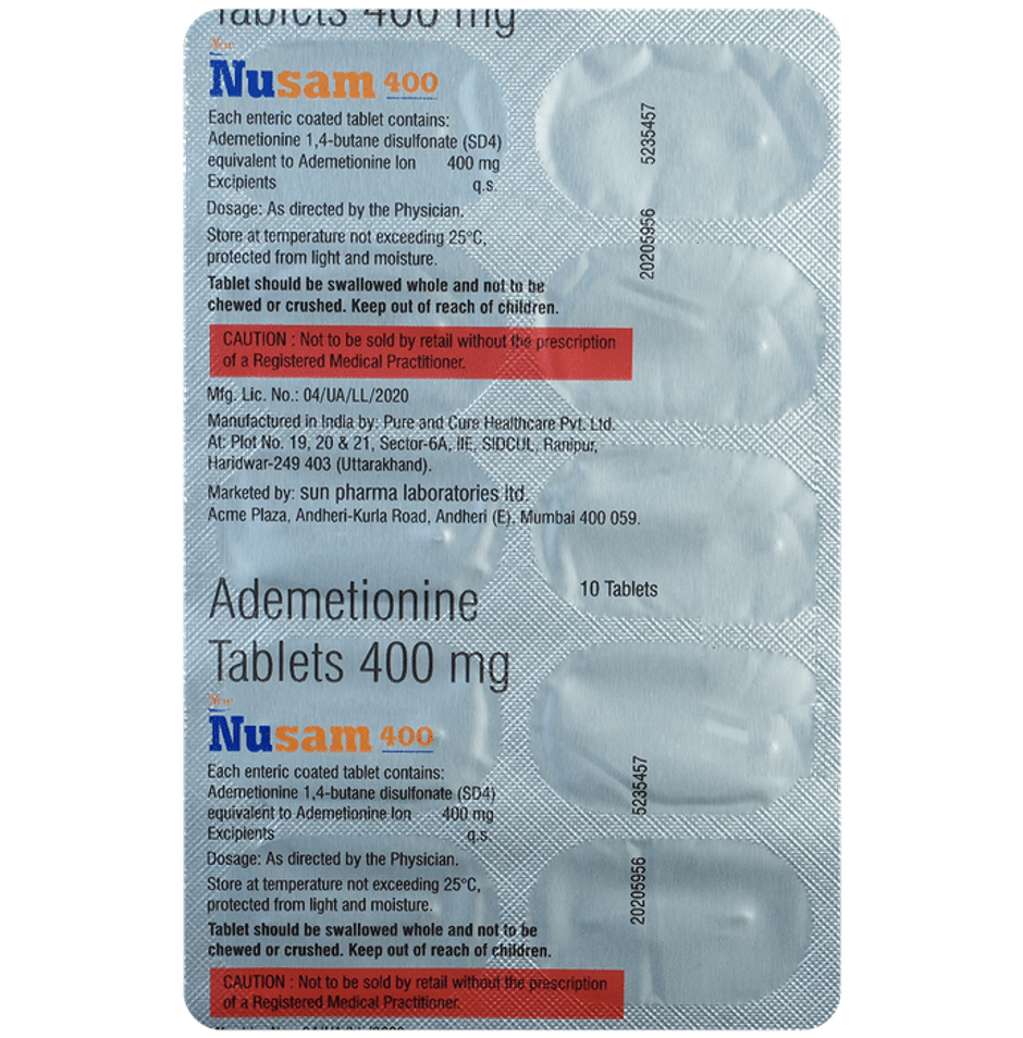 New Nusam 400 Tablet