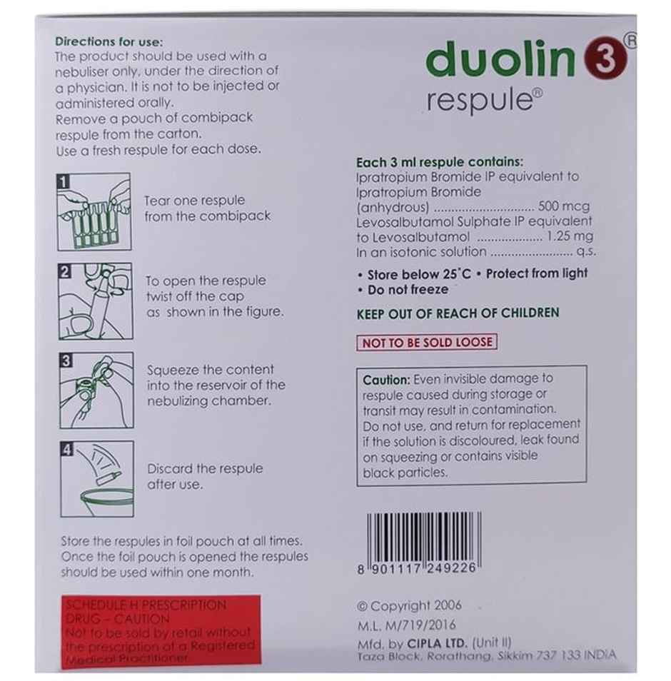 Duolin 3 Respule