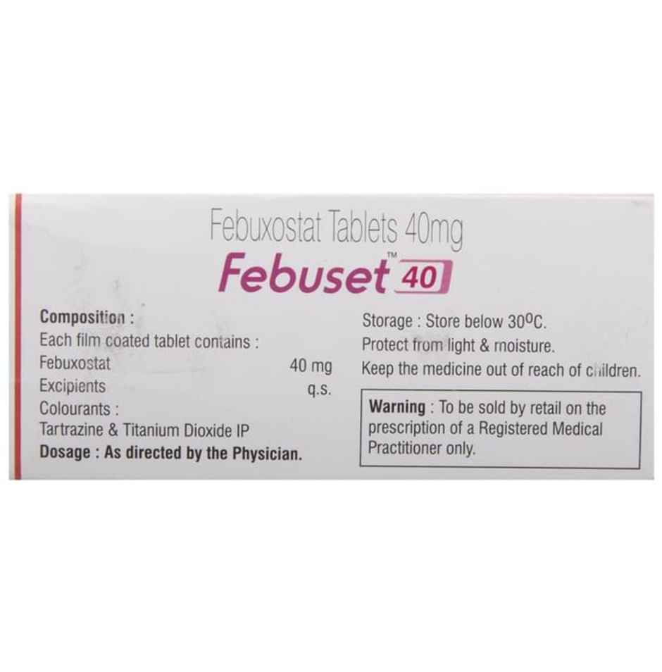 Febuset 40 Tablet