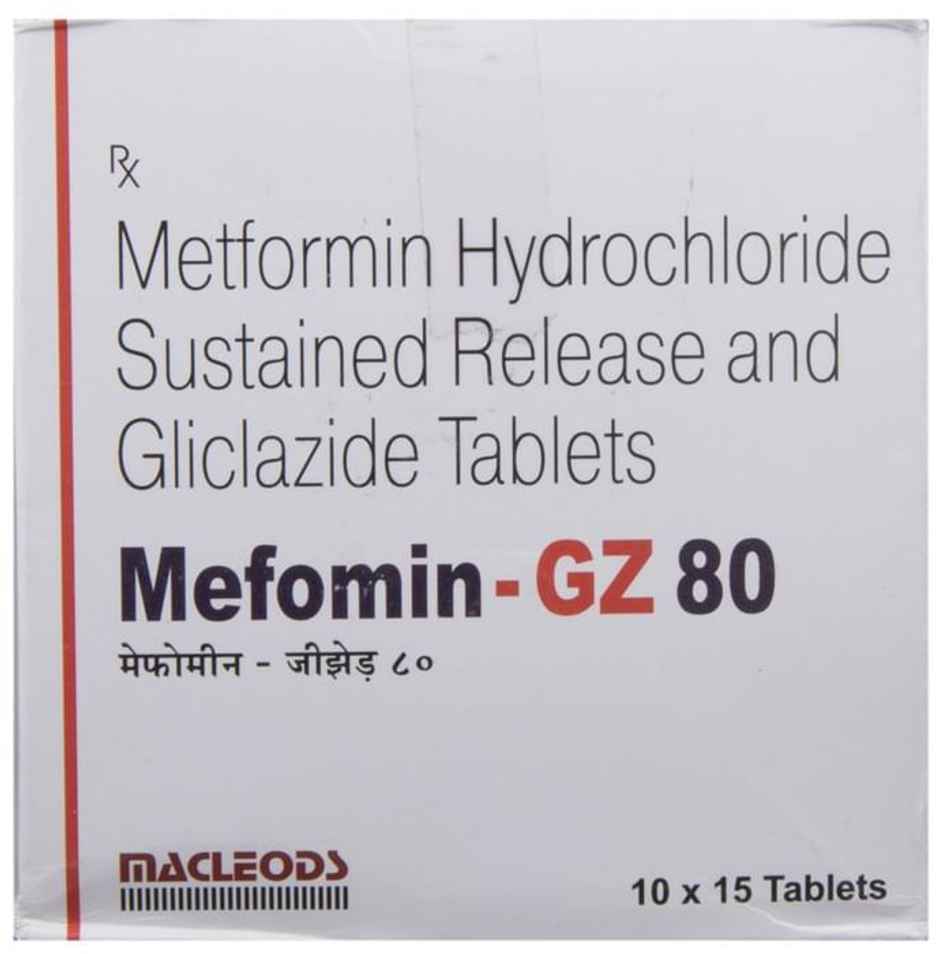 Mefomin-GZ 80 Tablet SR
