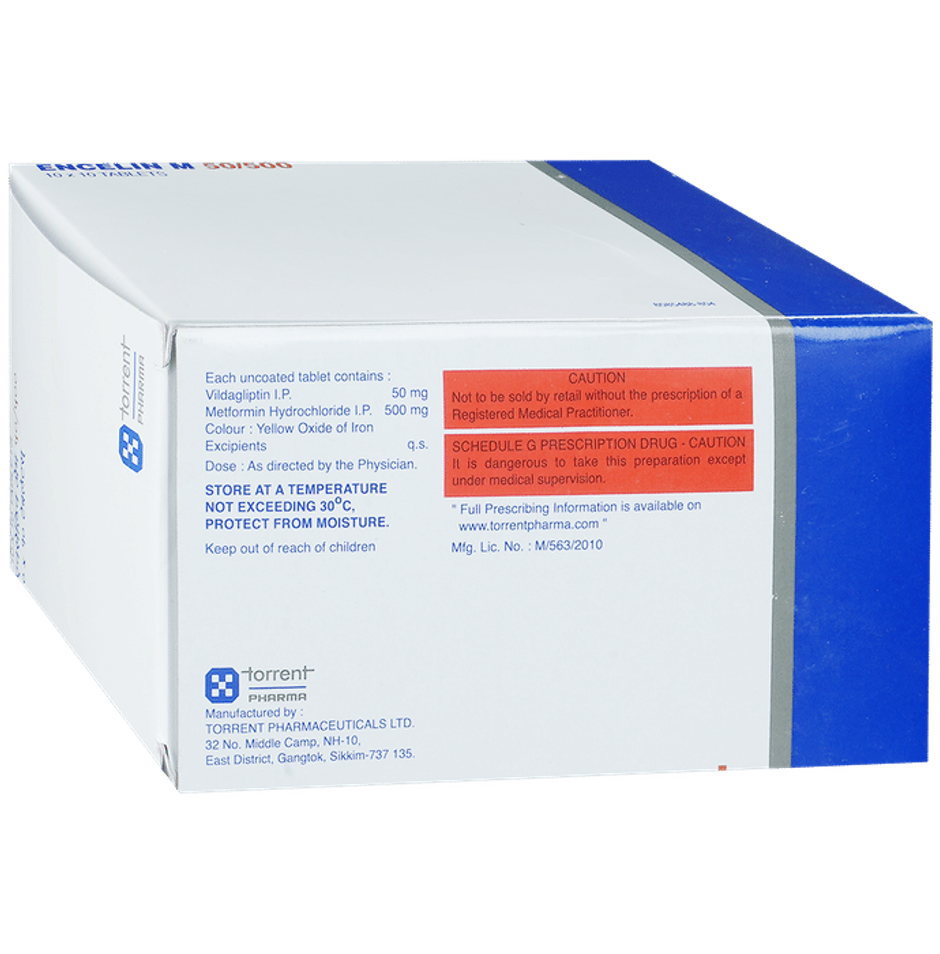 Encelin M 50/500 Tablet
