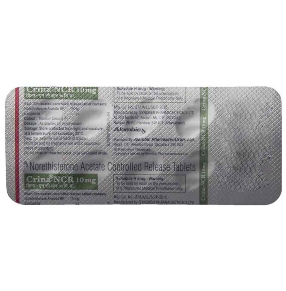 Crina-NCR 10mg Tablet