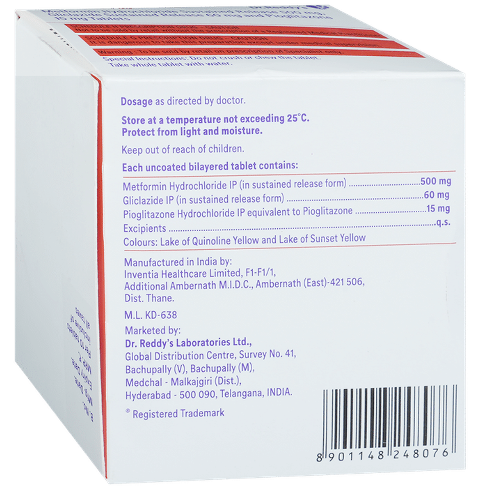 Reclimet-PG 60 Tablet SR