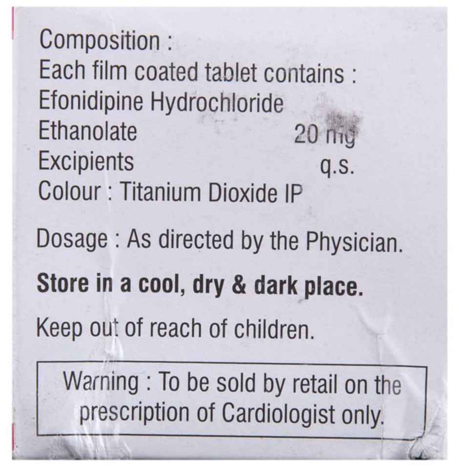 Efnocar-20 Tablet