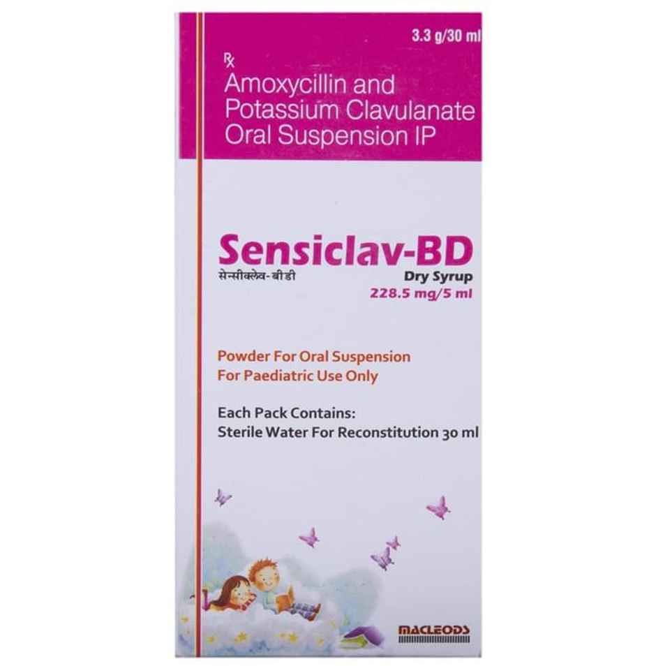 Sensiclav-BD 228.5mg Dry Syrup