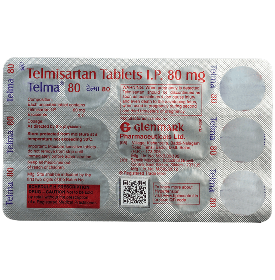 Telma 80 Tablet