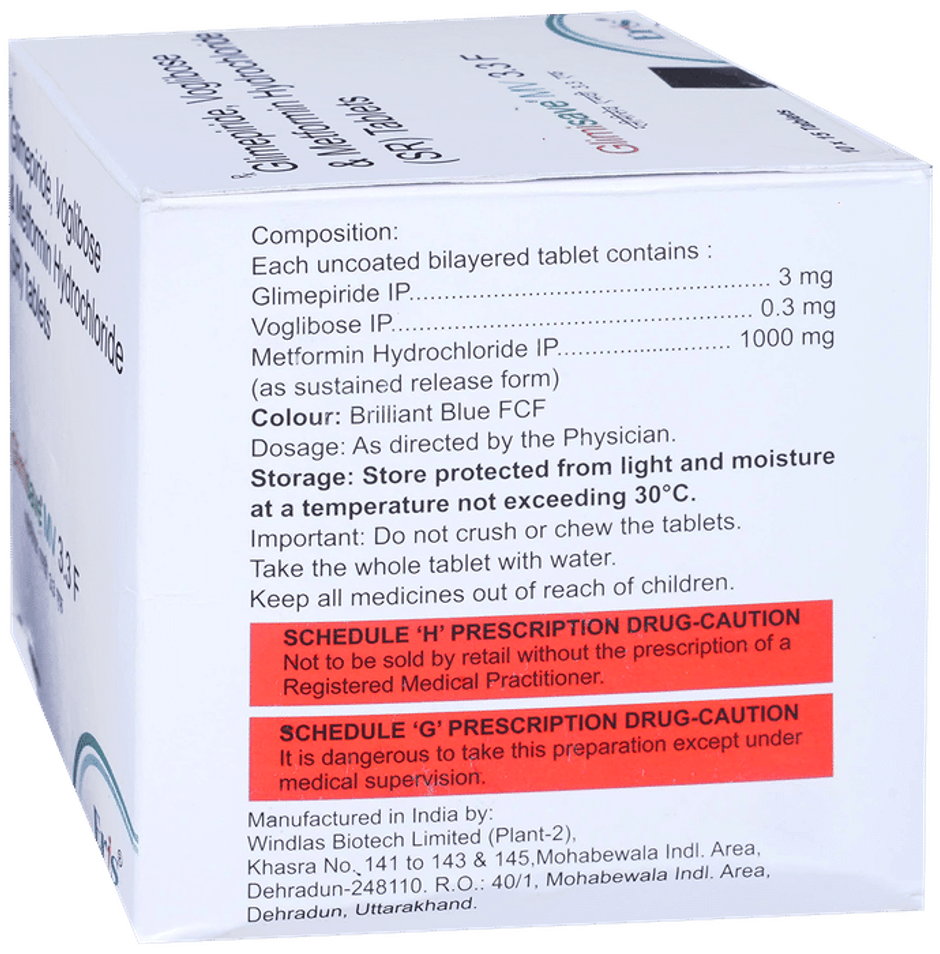 Glimisave MV 3.3 F Tablet SR