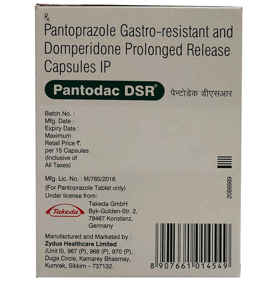 Pantodac DSR Capsule PR