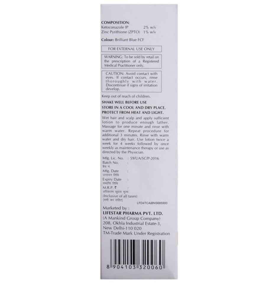 Ketostar Anti Dandruff Lotion