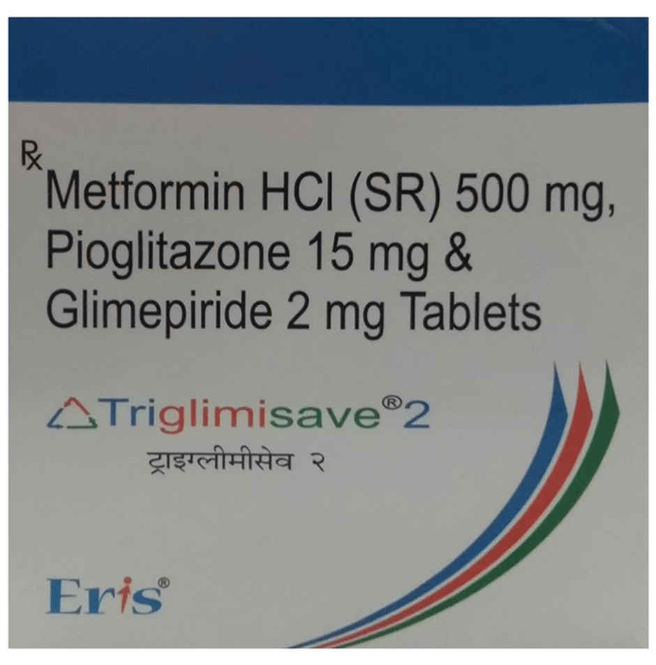 Triglimisave 2 Tablet SR