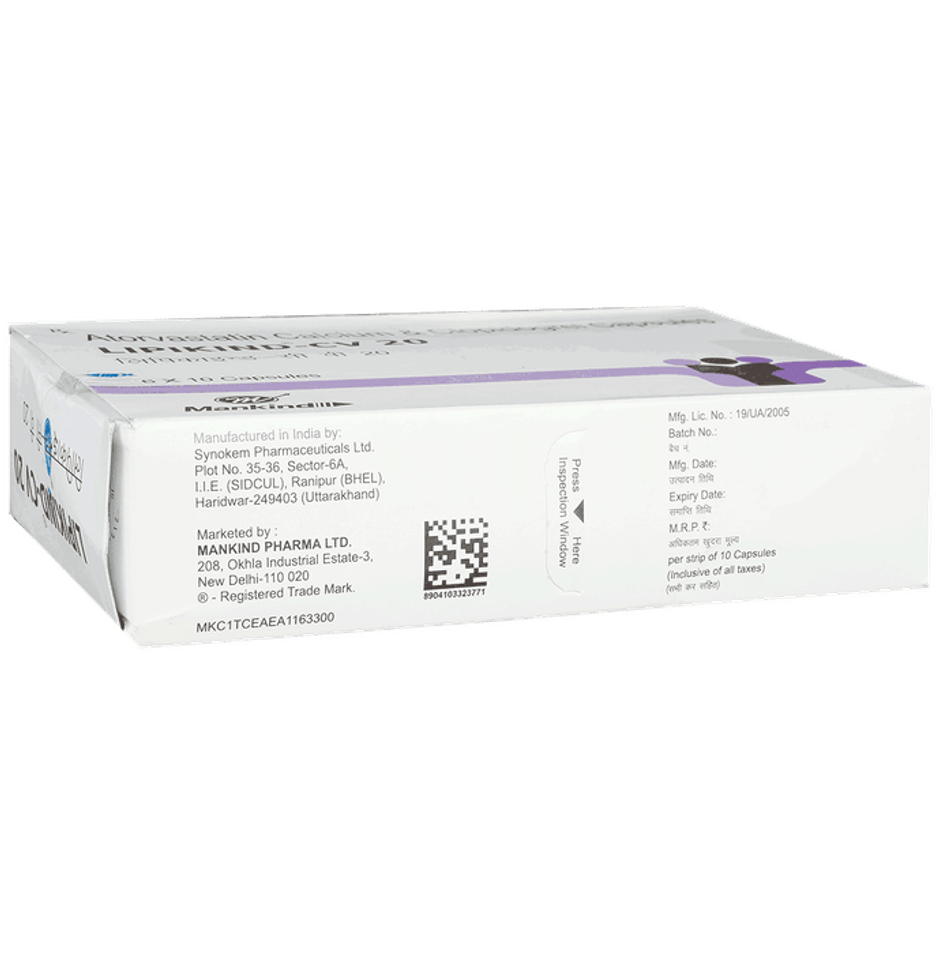 Lipikind-CV 20 Capsule