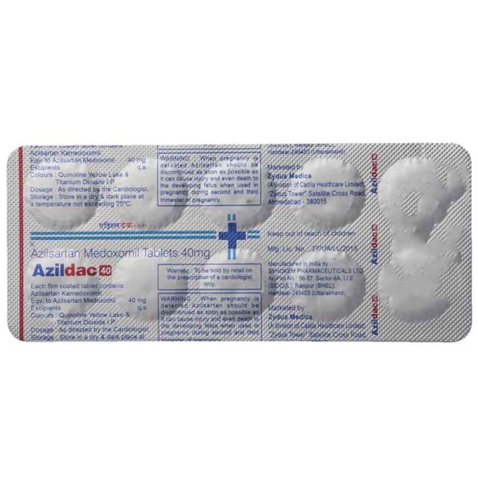 Azildac 40 Tablet