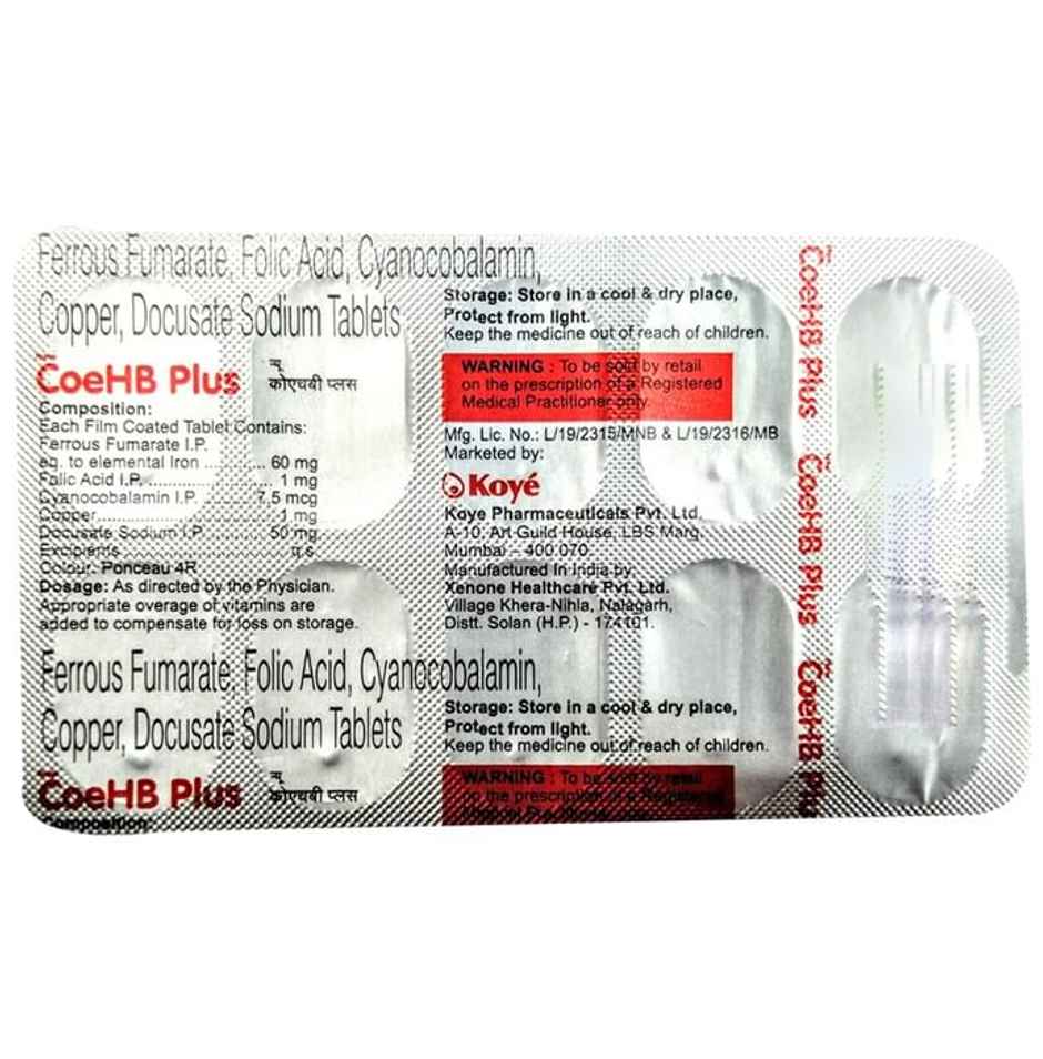 New Coehb Plus Tablet