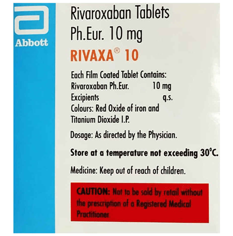 Rivaxa 10 Tablet