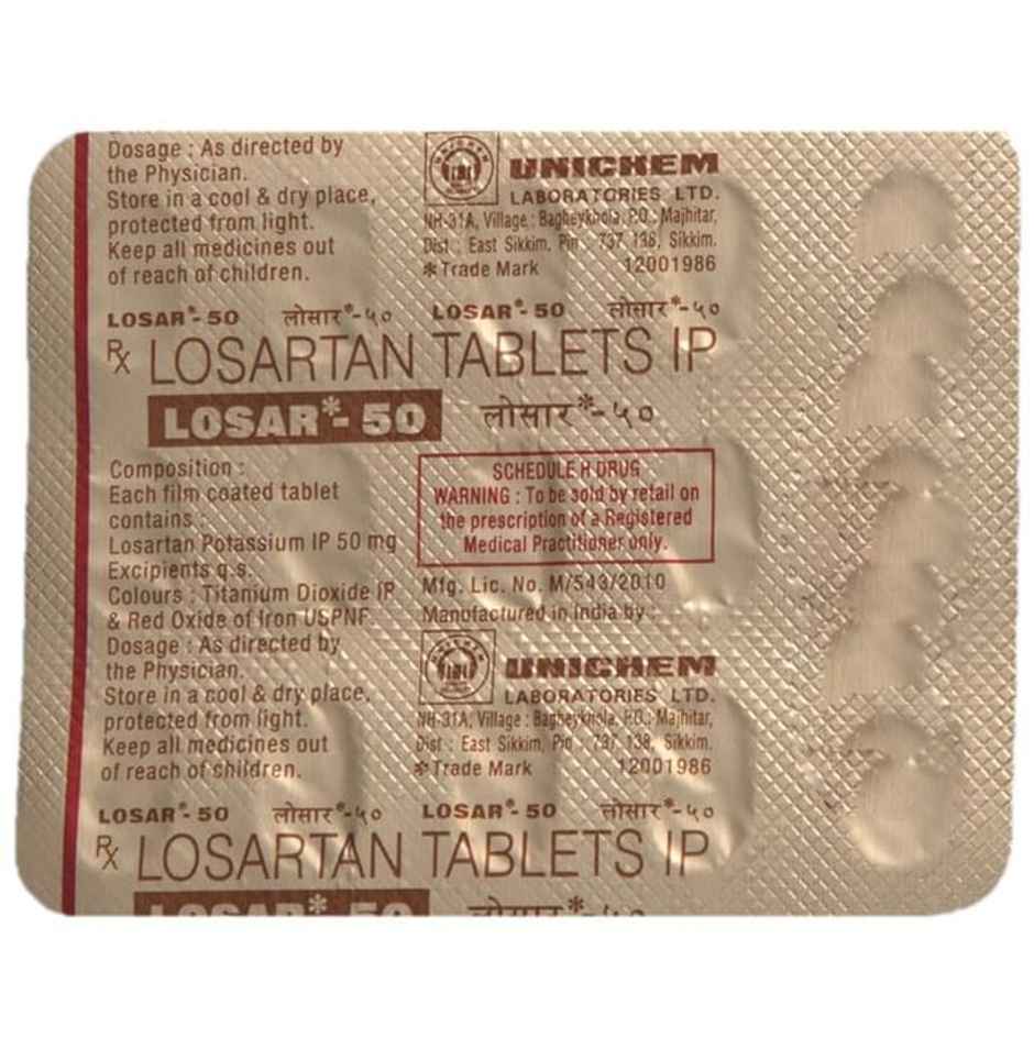 Losar-50 Tablet