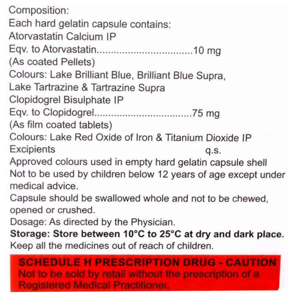 Atorsave CV 10 Capsule