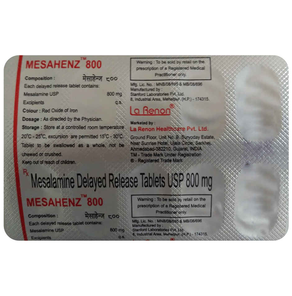 Mesahenz 800 Tablet DR