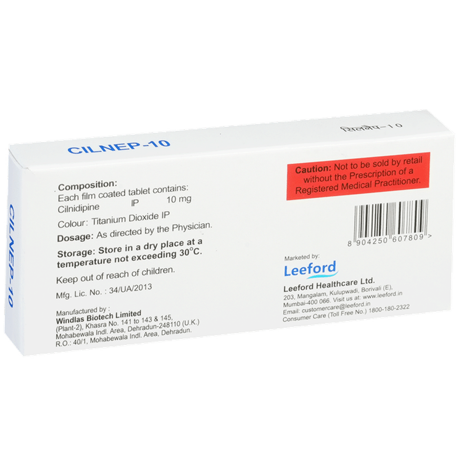 Cilnep-10 Tablet