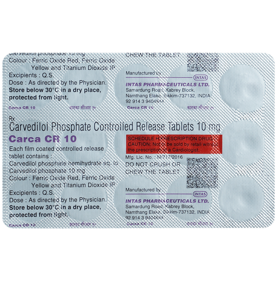 Carca CR 10 Tablet