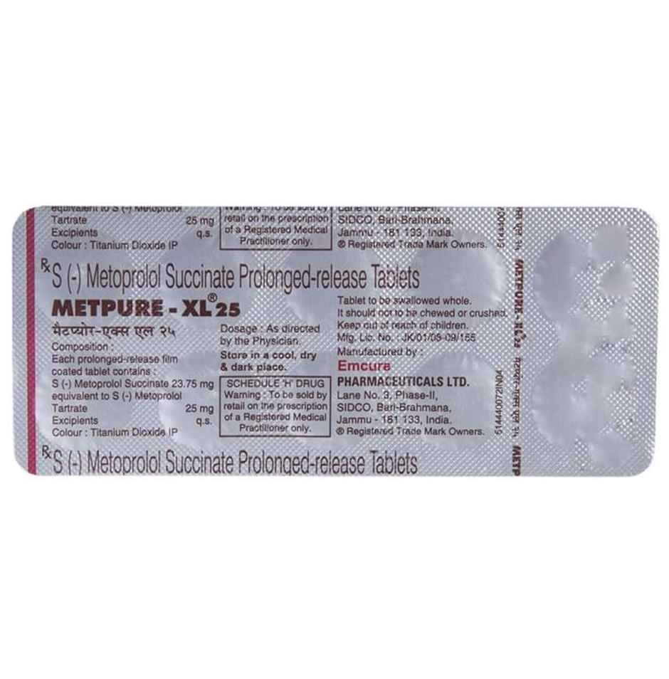Metpure-XL 25 Tablet PR