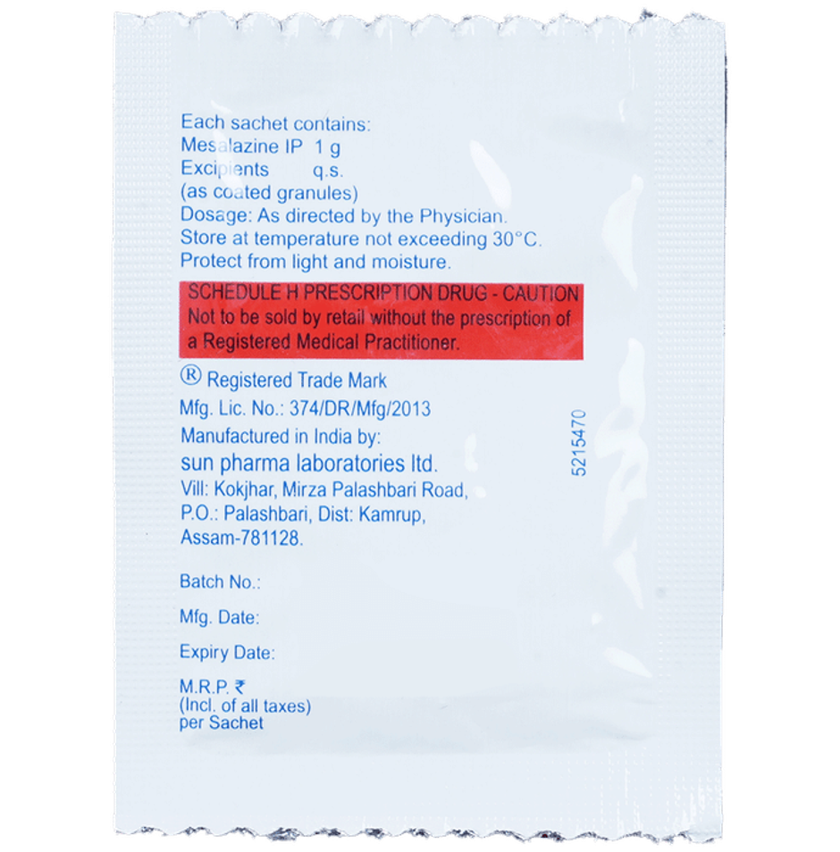 Mesacol CR 1g Granules PR