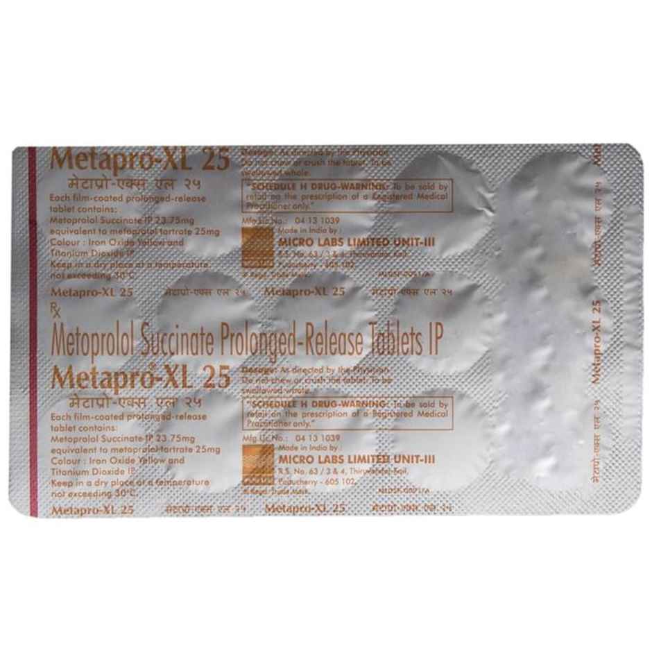 Metapro-XL 25 Tablet PR