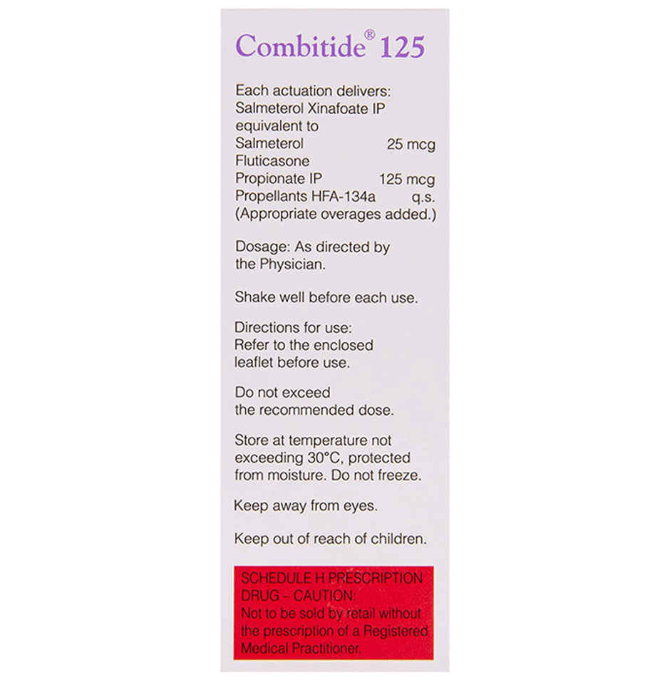 Combitide 125 Inhaler