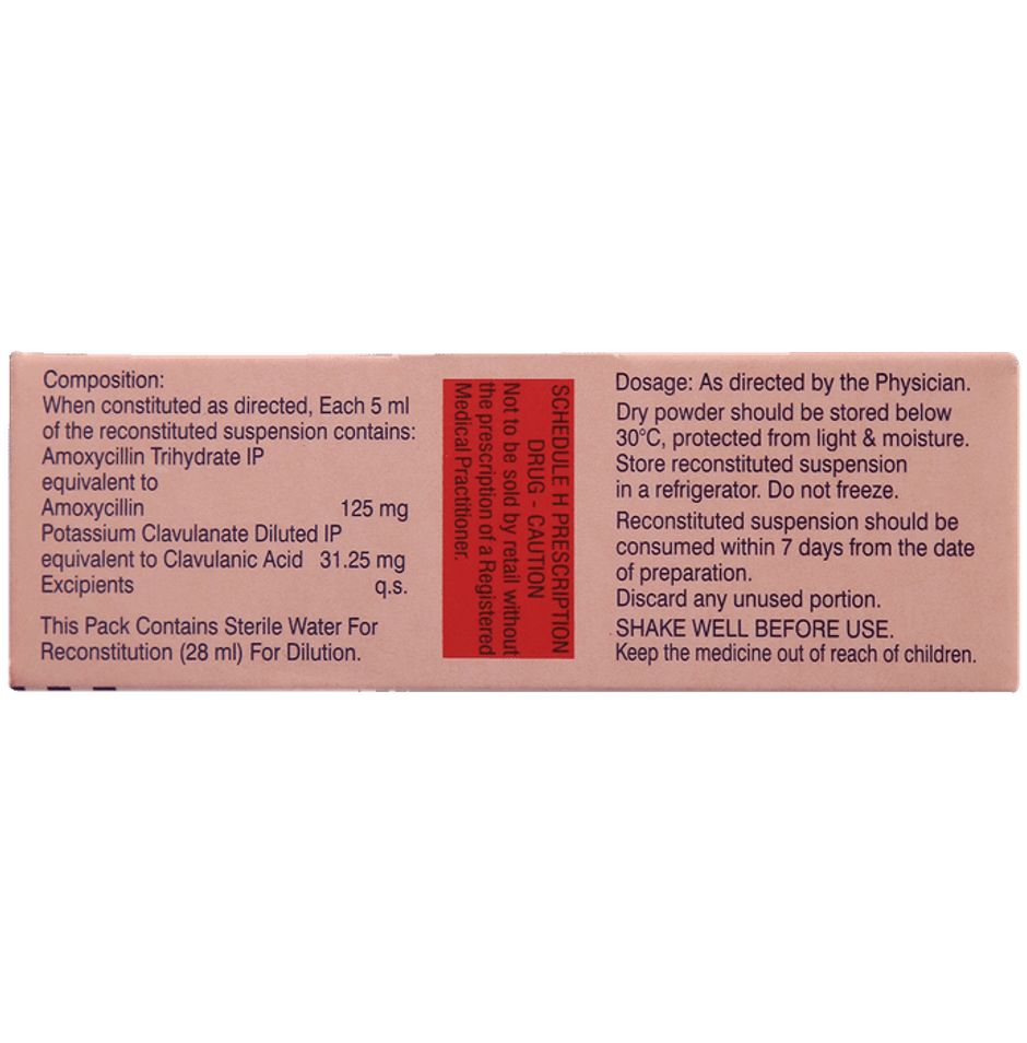 Moxclav 156.25mg Powder for Oral Suspension