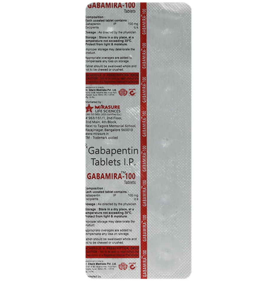 Gabamira-100 Tablet
