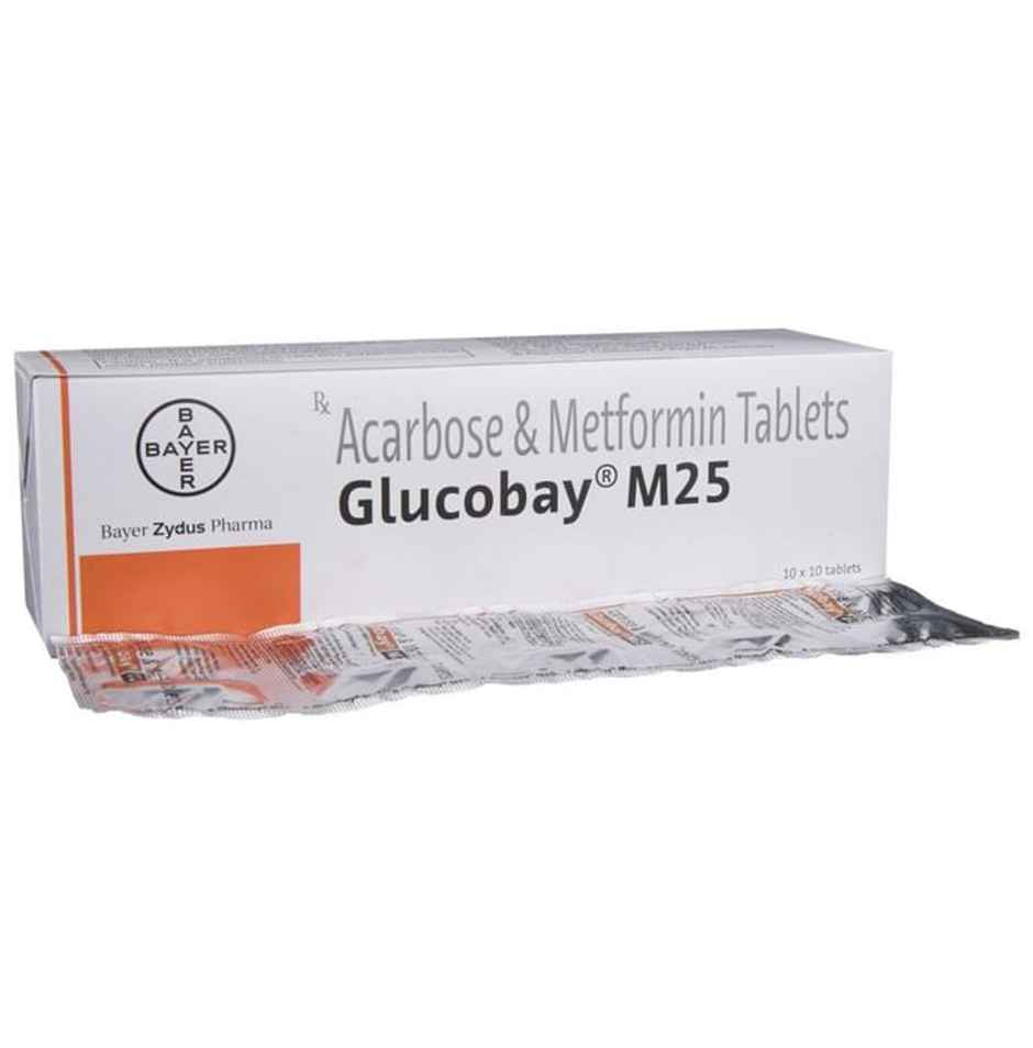 Glucobay M25 Tablet