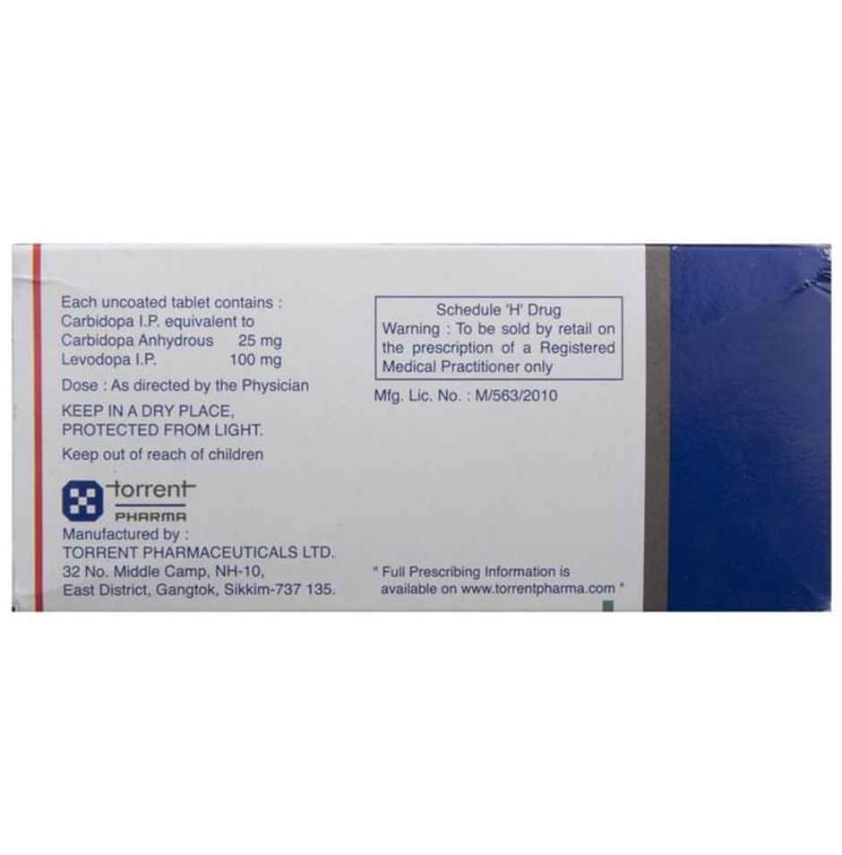 Tidomet Plus 100mg+25mg Tablet