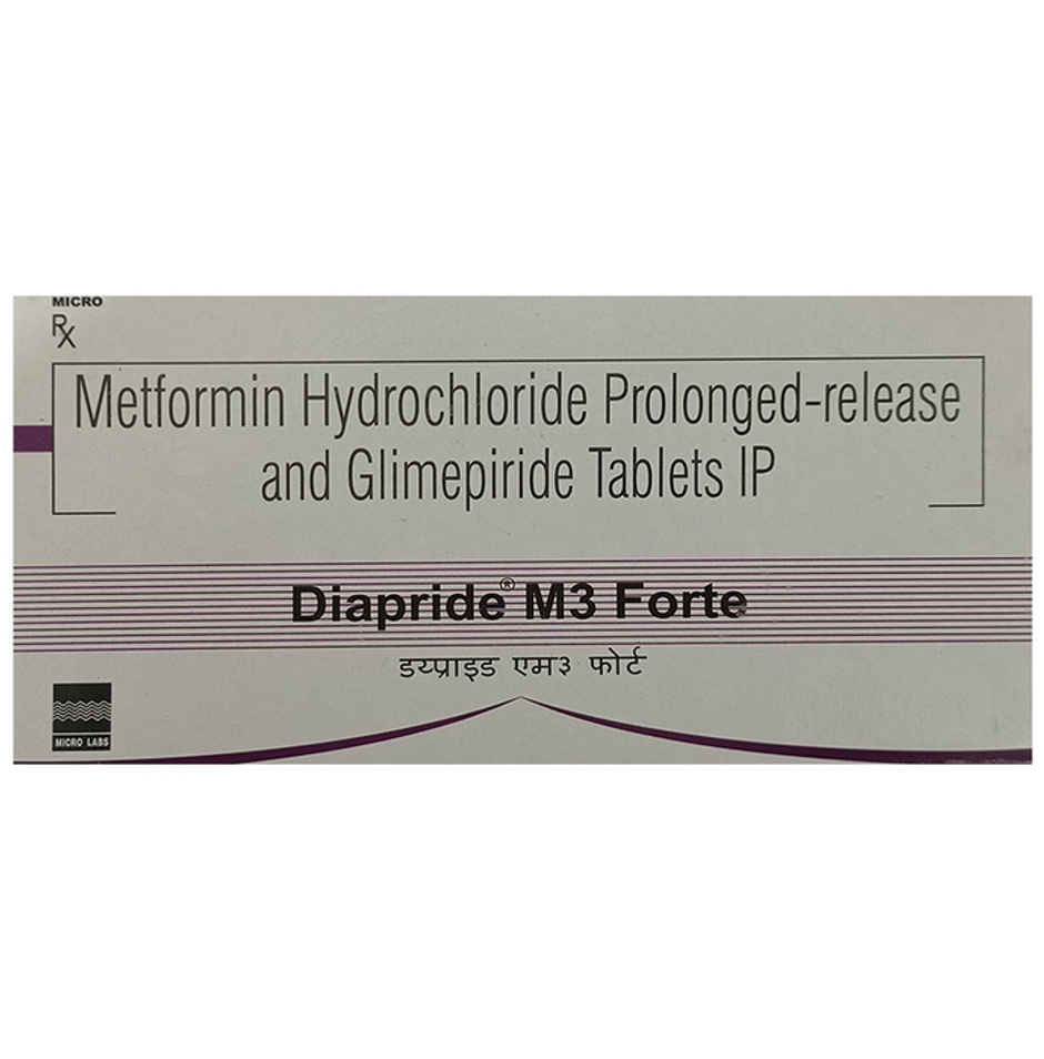 Diapride M3 Forte Tablet PR