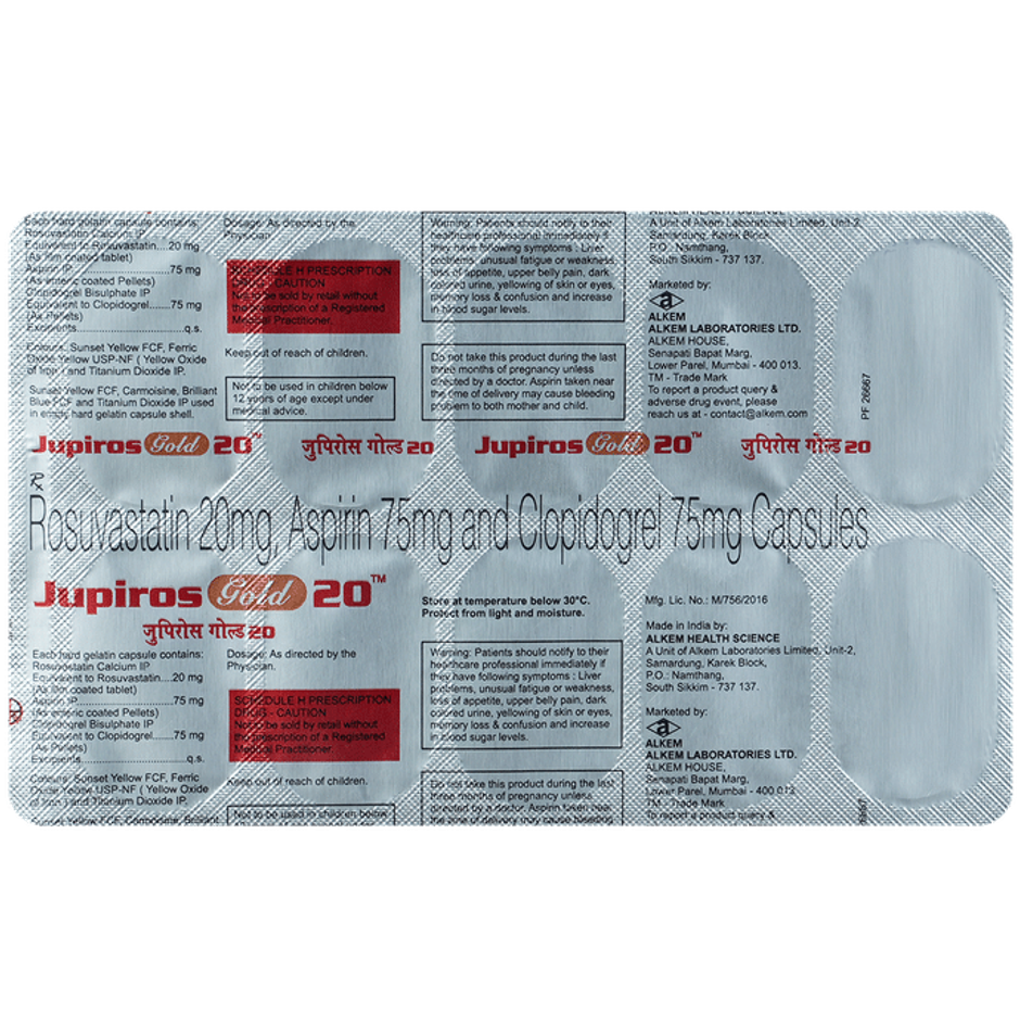 Jupiros Gold 20 Capsule