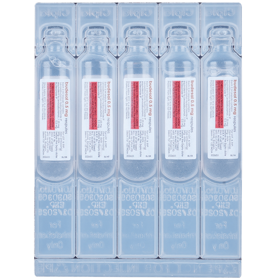 Budesal 0.5mg Respule