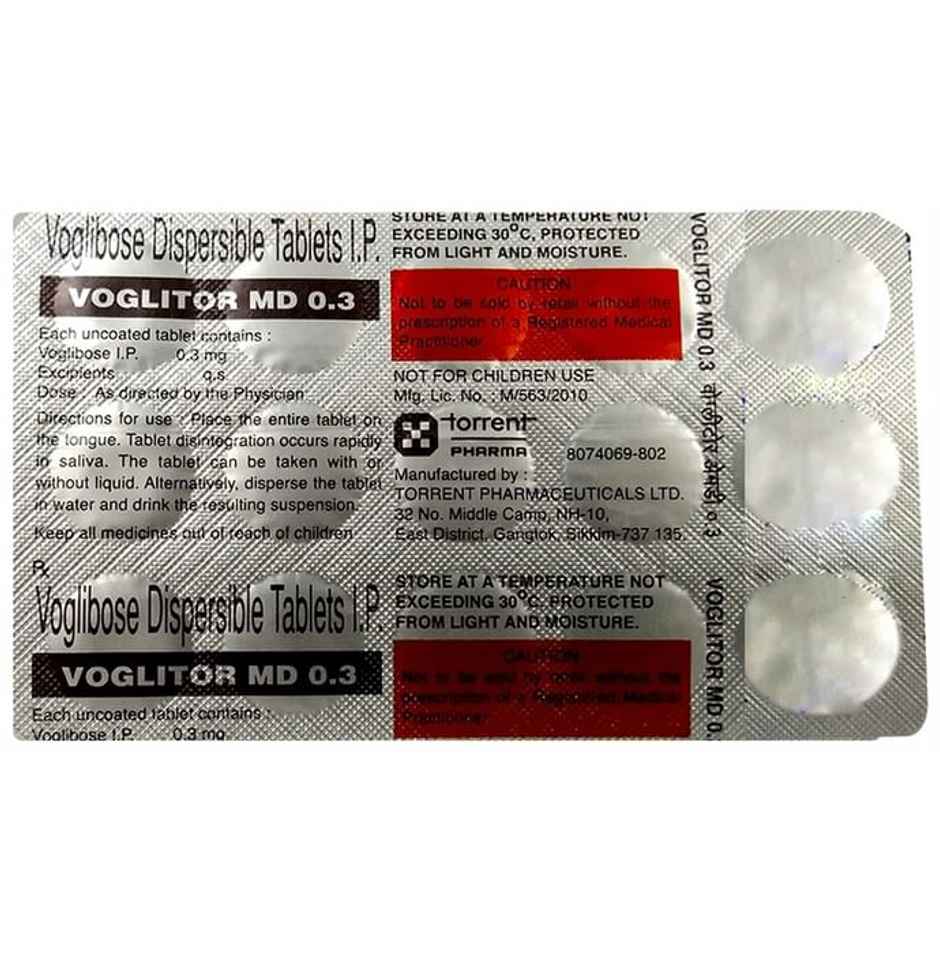 Voglitor MD 0.3 Tablet
