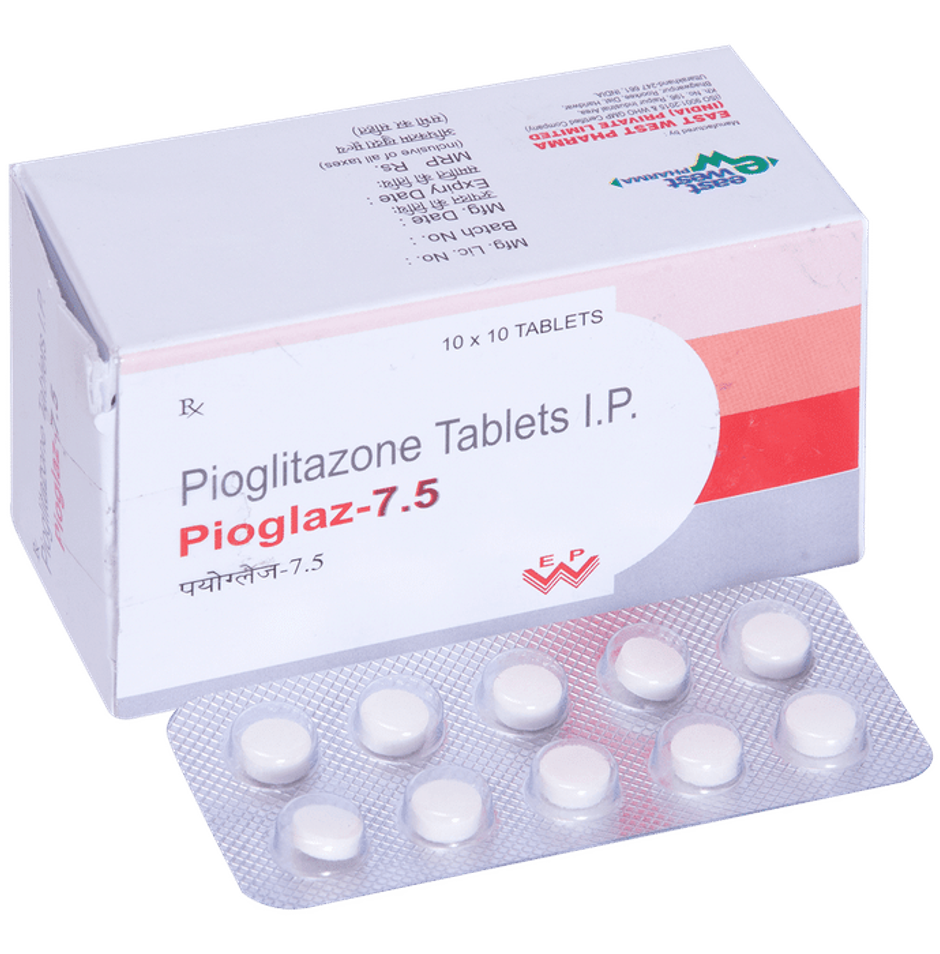 Pioglaz-7.5 Tablet
