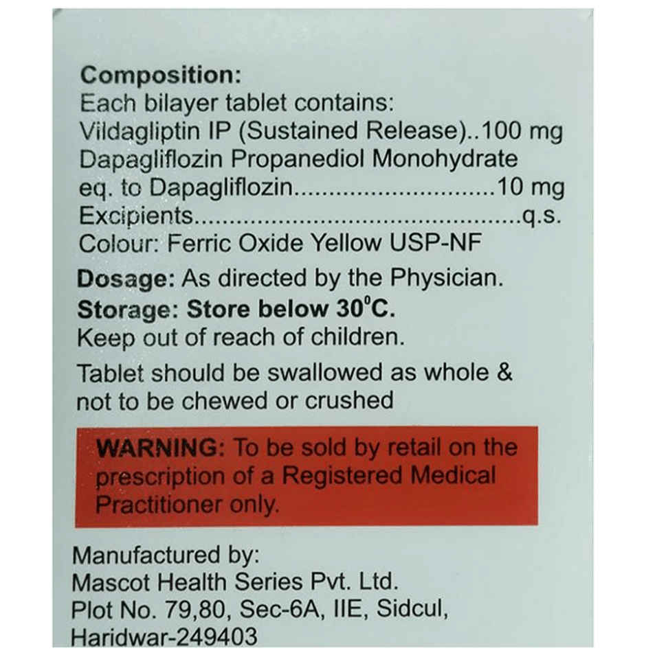 Vildaray D 10 Tablet SR